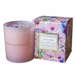 Irish Botanicals Peony Rose & Wild Apple Mint Candle